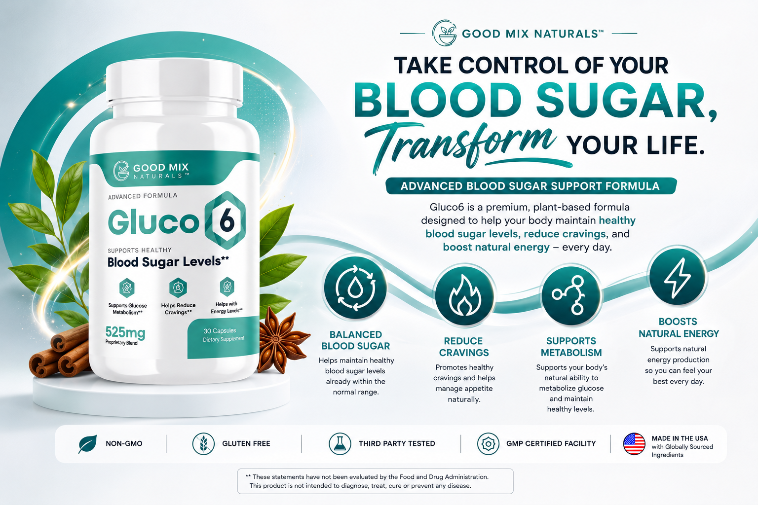 Gluco6 Benefits