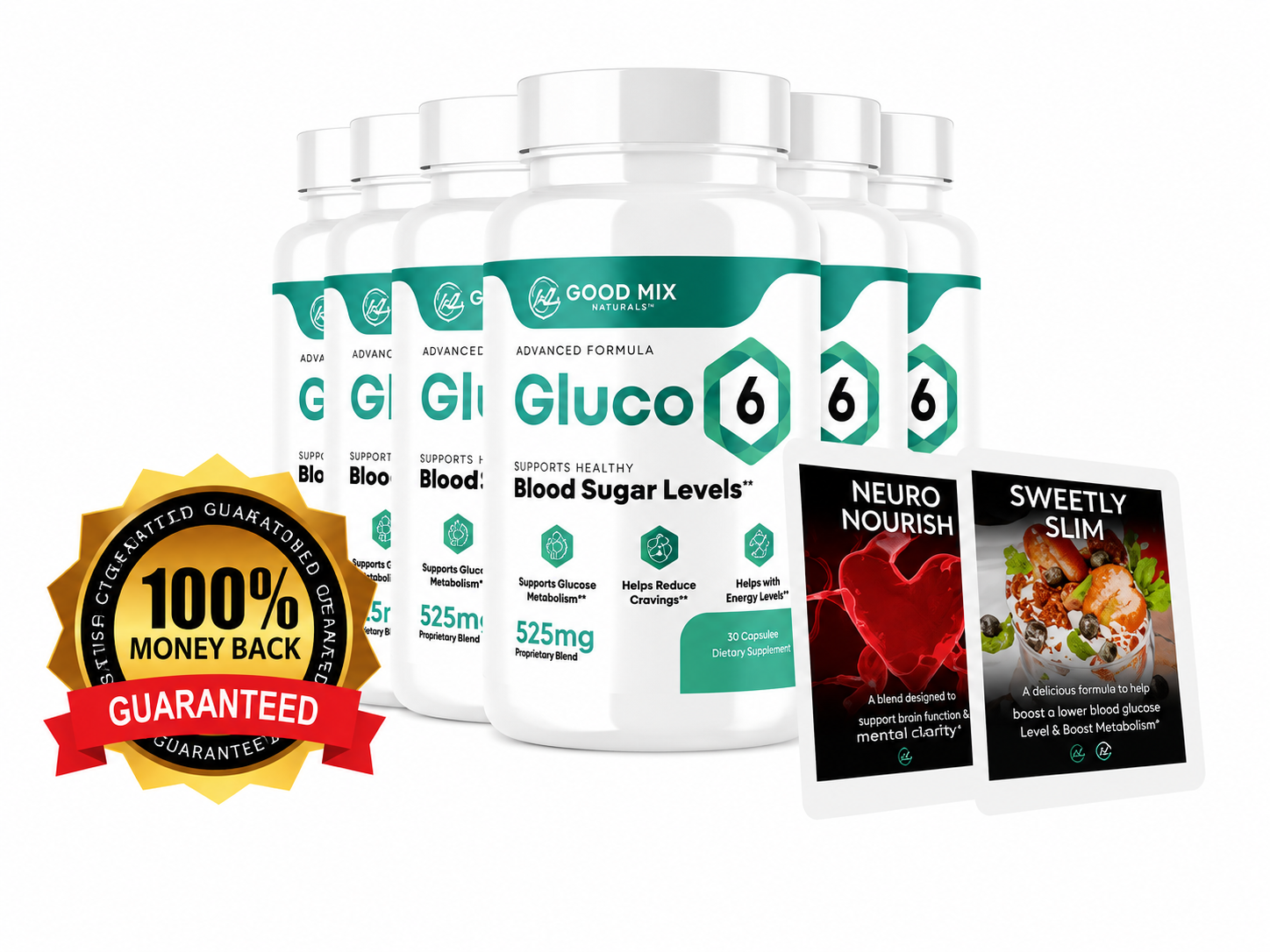 Gluco6 6-Bottle Package